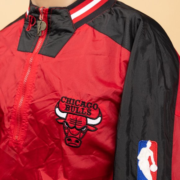 Chicago Bulls Vintage Reversible Players Pull Over - Picture 4 of 6